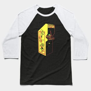 Warlords Retro Arcade Game 2.0 Baseball T-Shirt